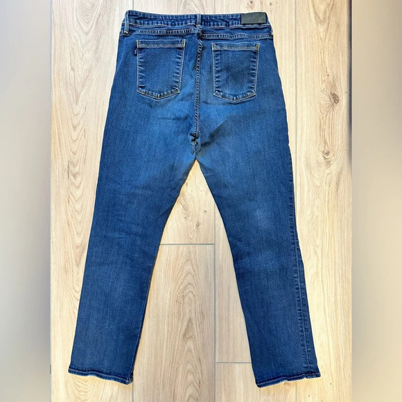 Parker Smith Women’s Straight Leg Jean Mid Rise Sz 32 - Picture 10 of 13